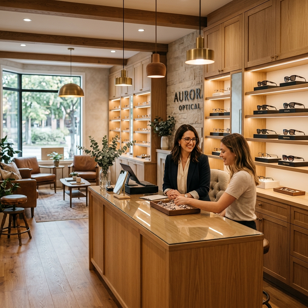 Meet Opticals storefront interior